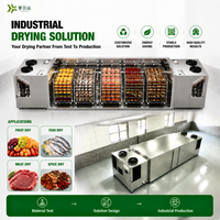 Industriële dehydrator machine warmtepomp voedseldroger voor commerciële vis, inktvis, garnalen, vlees, rundvlees, fruit, mango, ananas, groenten, knoflook