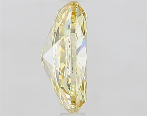 Diamant ovale jaune de 2 carats, coupe exquise, rare, couleur fantaisie, diamant brillant non monté pour une œuvre maîtresse de haute joaillerie personnalisée - Product Image 3