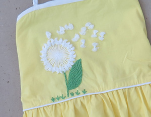 Colección de verano para niñas, con lindos motivos de diente de león bordados a mano y diseños exquisitos de Vietnam. - Product Image 2