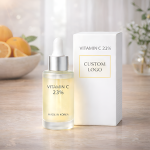 OEM/ODM Korean Vitamin C 23% & B5 Whitening Anti-Aging Brightening Face Serum Private Label Custom Skincare Made in Korea - Product Image 2