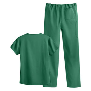 Ensemble d'uniformes d'infirmière professionnels unisexes, doux et extensibles, avec pantalon de jogging élastique et détection d'aiguilles, articles en stock, le meilleur - Product Image 5