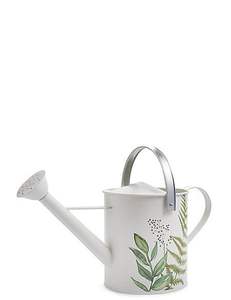 Regadera de jardín contemporánea de hierro y metal con boquilla extra larga para riego preciso en plantas de interior y jardines de balcón - Product Image 2