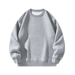 Sudadera de Invierno para Hombre, Cuello Redondo, Manga Larga, 100% Algodón, Logotipo Personalizado, Bordado, Talla Grande, Venta al Por Mayor - Product Image 4