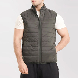 Chaleco Acolchado Casual Sin Mangas de Invierno de Alta Calidad, con Logotipo Personalizado, Transpirable, Cómodo, Impermeable, Cortavientos, con Múltiples Bolsillos - Product Image 1