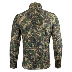 <b>Camo</b> Hunting Baselayer Full Zip Thermal <b>Jacket</b> Breathable Mid-Layer Performance Outdoor Fleece <b>Jacket</b> for Men Stealth Gear - Product Image 3