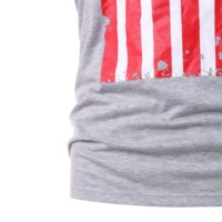 T-shirt manches courtes homme, à col ras du cou, personnalisé, avec logo imprimé sur la poitrine, haute qualité, fabrication du Bangladesh, 2019