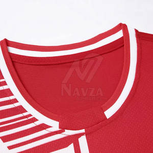 ชุดแบดมินตันสีพื้นคุณภาพสูง 100% โพลีเอสเตอร์ ชุดทีมแบดมินตันคุณภาพสูง - Product Image 6