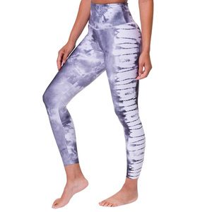 Leggings de Cintura Alta con Estampado Tie Dye para Mujer, Largos, Deportivos, para Yoga, Transpirables, de Secado Rápido, Tejidos - Product Image 4