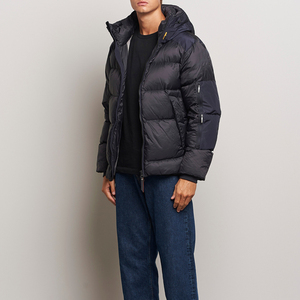 AL BARAKA WEAR Herren Übergroße Kapuzen-Pufferjacke Streetwear Wintermantel Schnelltrocknend Winddicht Individuelles Logo OEM ODM Großhandel - Product Image 5