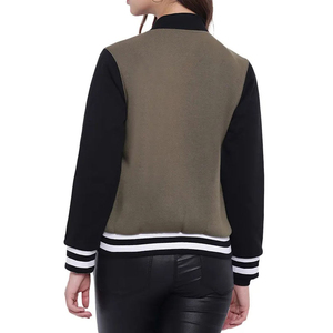 New Fashion Varsity <b>Jackets</b> for Women with Plus-Size Women's Custom Varsity <b>Jacket</b> Women's Letterman <b>Jackets</b> Wholesale - Product Image 4