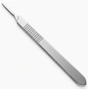 Premium Quality Professional No. <b>3</b> Surgical Scalpel Detachable Handle Long-Lasting Steel Blade Holder Easy Grip Manual Power - Product Image 5