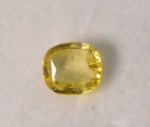 Natural Yellow Sapphire Cushion 3.80 cts 10X9X4 mm Loose Yellow Sapphire For Jewelry Making - Product Image 1