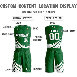 Basketball Uniform <b>Set</b> Plus Size Printed Custom Logo Breathable Mesh Lightweight Fabric Performance High Quality Basketball Kit - Product Image 6
