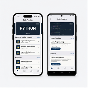 Royalcraft Coding Learning App – Learn Programming, Code Practice, Tutorials, Python Java C++ Courses - Product Image 1