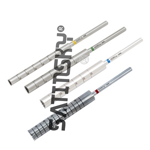 ชุดเครื่องมือผ่าตัดสัตว์แบบใช้มือ ยี่ห้อ Satinsky Enterprises Orthopedic ACL Reamer ขนาด 6.5 มม.-10.5 มม. บรรจุ 5 ชิ้น - Product Image 5