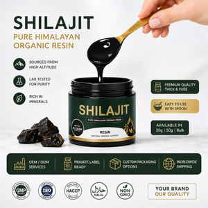 OEM/ODM <b>Himalayan</b> <b>Shilajit</b> Resin Fulvic Mineral Extract Natural Antioxidant 30g Bulk for Adult Use - Product Image 2