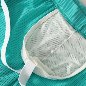 Pantalones Cortos Deportivos Elásticos de Malla Sólida para Correr, de Secado Rápido, Transpirables, Ecológicos, de Poliéster y Algodón, Personalizables para Gimnasio - Product Image 6