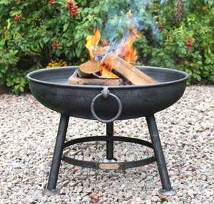Brasero Portátil de Acero para Jardín, Patio y Camping con Soporte - Product Image 2