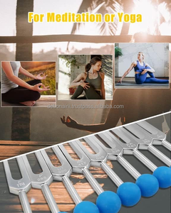 Ensemble diapason Solfeggio 9 pièces 174Hz à 963Hz pour la guérison de l'ADN, l'équilibrage des chakras et la thérapie par le son Idéal pour les guérisseurs de yoga - Product Image 6