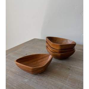 Bol à dîner en bois durable et écologique de luxe pour servir les aliments et ranger les fruits - Product Image 6