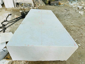 Son Code W10 Raw Vietnam White Natural Calcite <b>Marble</b> Block-Durable Waterproof Eco-Friendly Modern Design Apartment Exterior - Product Image 3