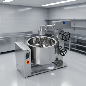 Induction Rotating Jacketed Steam Kettle Amicook 380V/440V Model frying cooking industrial heat resistant dine restaurant grade - Product Image 2