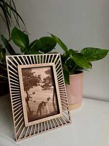 Modern Wooden Photo <b>Frame</b> Elegant Picture <b>Frame</b> Natural Wood Display <b>Frame</b> Office Desk <b>Frame</b> <b>Wall</b> Hanging Photo <b>Frame</b> - Product Image 6