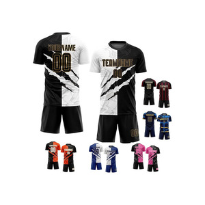 Camisetas de Fútbol Personalizadas, Camisetas y Pantalones Cortos de Fútbol para Hombres, Jóvenes, Mujeres y Niños, Uniformes de Equipo con Nombre y Número Impresos - Product Image 1