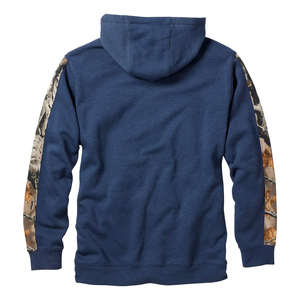 Legendary <b>Men's</b> Black Camouflage Hoodie Fleece Sweatshirt Embroidered Deer Design Pocket Casual Autumn Wear Regular Fit - Product Image 6