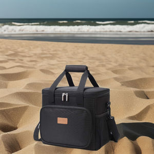 High Performance Cooler Bag featuring Padded Handles and Dual Zipper Closure Durable Thermal <b>Storage</b> for Picnic - Product Image 4