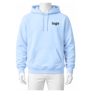 Servicio OEM al por Mayor, Sudadera con Capucha de Invierno 100% Algodón, 340 GSM, Tejido de Punto, Unisex, con Cordón Ajustable, Corte Regular, Impresión de Logotipo Personalizado, Teñido Liso - Product Image 1