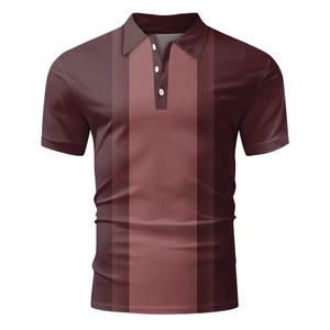 Camisas de Manga Corta para Hombre, Tallas Grandes, de Lona Sólida, Transpirables, Cómodas, al por Mayor - Product Image 6