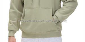 Sudaderas con Capucha Extra Grandes para Hombre al por Mayor, 100% Algodón, Técnica de Relieve, Bolsillo Canguro, Sudaderas con Capucha Largas y Básicas para Otoño - Product Image 6