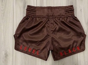 Shorts de sport décontractés pour hommes, taille mi-haute élastique, rose uni, motif flamme, respirants, séchage rapide, en tissu polyester/coton et toile sur le devant - Product Image 2