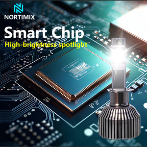 Nouveau phare de voiture NORTIMIX H1 LED 80W 12000LM 6000K CSP - Product Image 2