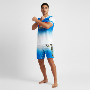 ชุดฟุตบอลวิคตอรี่ – ชุดแข่งฟุตบอลพรีเมียมแบบสั่งทำพิเศษปี 2026 พร้อมกางเกงขาสั้น ระบายอากาศได้ดี สำหรับทีม - Product Image 4