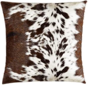 Housse de coussin carrée en fausse fourrure à motif animal, 16 pouces, style bohème, décoration artisanale pour la maison - Product Image 1
