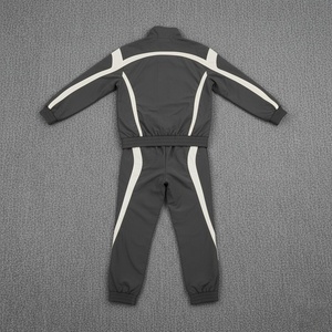 Color Block Windbreaker <b>Set</b> Men Women Vintage Streetwear Tracksuit Oversized Nylon Zip Jacket Jogger 2Piece <b>Set</b> - Product Image 5