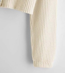 Pull respirant pour femme, col en V, style western, en maille suédée, avec franges et pompons, design mode - Product Image 3
