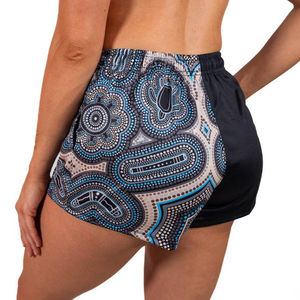 Shorts de rugby personnalisés en polyester respirant à séchage rapide, imprimés numériquement, style hip-hop, avec poches – Vente en gros à prix réduit - Product Image 3