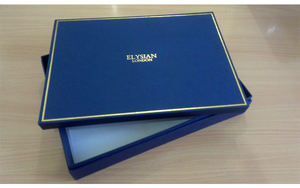 Indian Supply New Design Custom Foiled Luxury Shoulder Neck Rigid Gift Packaging Box with Lid Base at Wholesale Price - Product Image 6