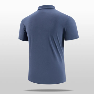 Camisetas de Golf de Alto Rendimiento, Poliéster y Spandex, con Perforaciones Láser, Transpirables, Polo Deportivo de Manga Corta, Ajuste Ceñido, Polos Lisos - Product Image 2