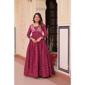 Robe de soirée longue en satin, sans bretelles, tissage jacquard, robe de cérémonie - Product Image 5