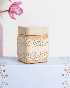 High Demands Wooden Leather Grey <b>Ceramic</b> Incense Burner with Floral Pattern Aromatherapy <b>Diffuser</b> All Season Use - Product Image 6