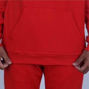 Conjunto de chándal de algodón 100% para hombre, sudadera con capucha de alta calidad, chándal para hombre, 100% algodón - Product Image 3