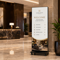 Écran d'affichage LED intérieur OEM ODM avec HDR10, résolution personnalisée en couleur pleine pour la publicité et la promotion en détail