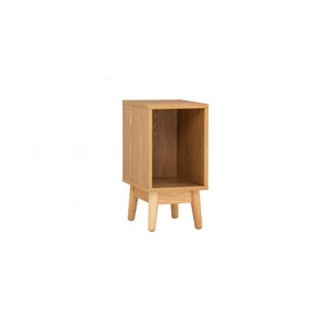 Sturdy coffee <b>side</b> <b>table</b> featuring open <b>storage</b> shelving and simple assembly for home interiors. - Product Image 5