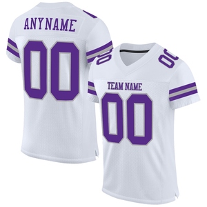 Wholsale Direct Industry Best Selling Custom <b>Graffiti</b> Pattern White-Neon Green 3D Authentic Throwback Football Jersey - Product Image 6
