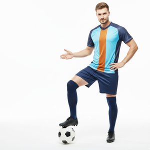Maillots de football rétro à manches courtes en maille respirante, chemises personnalisées imprimées par sublimation, unisexe, nom et numéro de marque personnalisés - Product Image 1