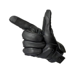 Gants de moto Samroz Sports, cuir véritable de haute qualité, doublure en nylon, longueur au poignet, respirants, écologiques - Product Image 6